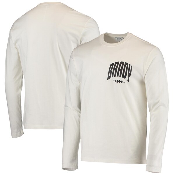 BRADY Varsity Long Sleeve T-Shirt - White