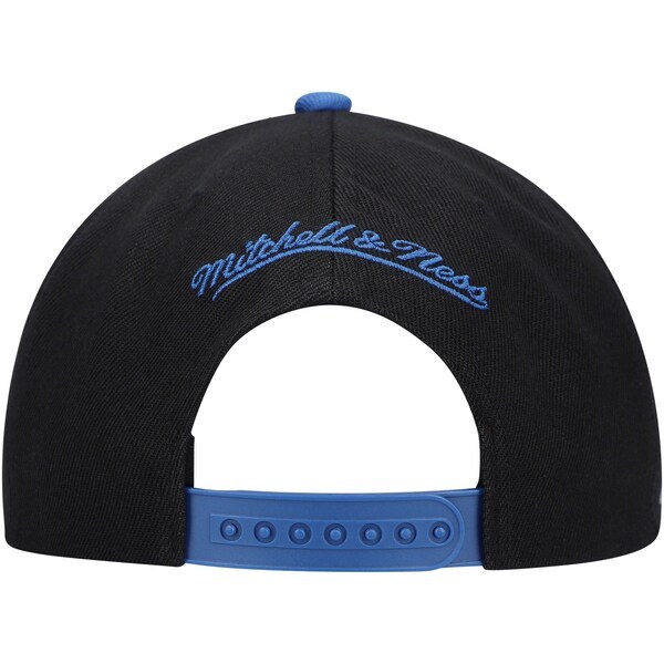 Washington Wizards Mitchell & Ness Hardwood Classics XL Wordmark Snapback Hat - Black