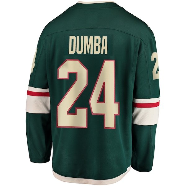 Matt Dumba Minnesota Wild Fanatics Branded Breakaway Jersey - Green