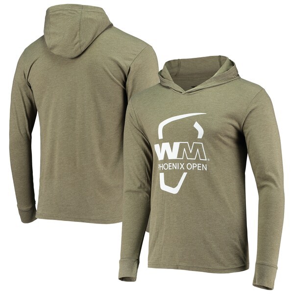 Waste Management Phoenix Open Imperial Tri-Blend Pullover Hoodie - Heathered Hunter Green