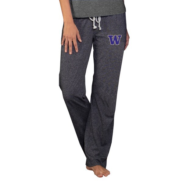 Washington Huskies Concepts Sport Women's Quest Knit Pants - Charcoal