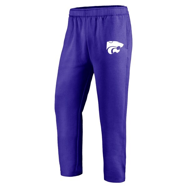 Kansas State Wildcats Fanatics Branded School Logo Sweatpants - Purple