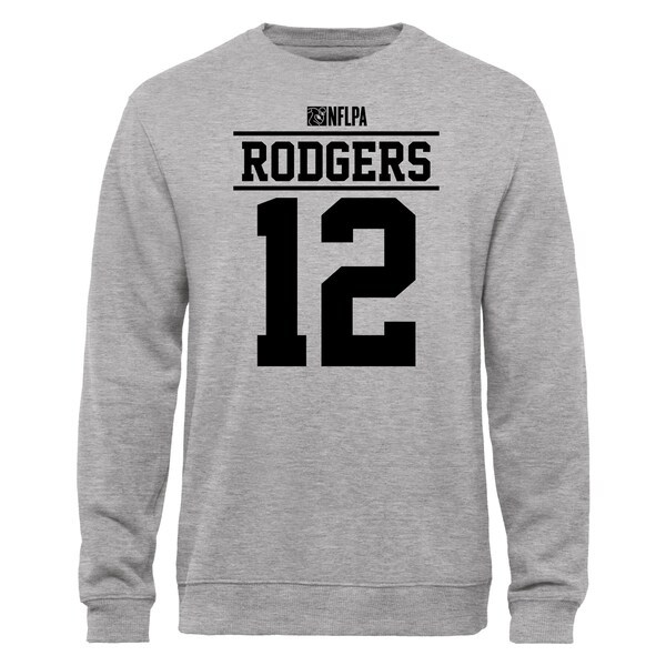 Aaron Rodgers NFLPA Player Issued Sweatshirt - Ash