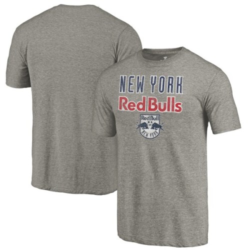 New York Red Bulls Fanatics Branded Freedom Tri-Blend T-Shirt - Gray