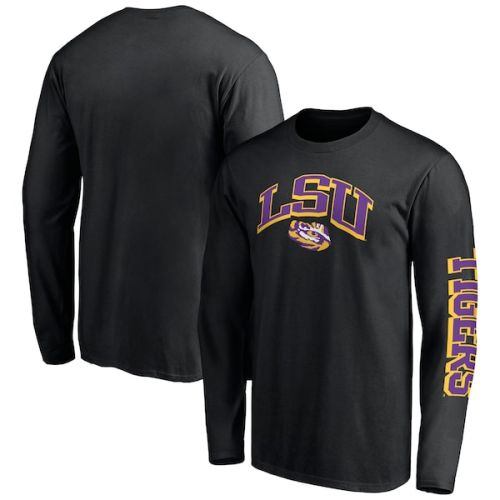 LSU Tigers Fanatics Branded Broken Rules Long Sleeve T-Shirt - Black