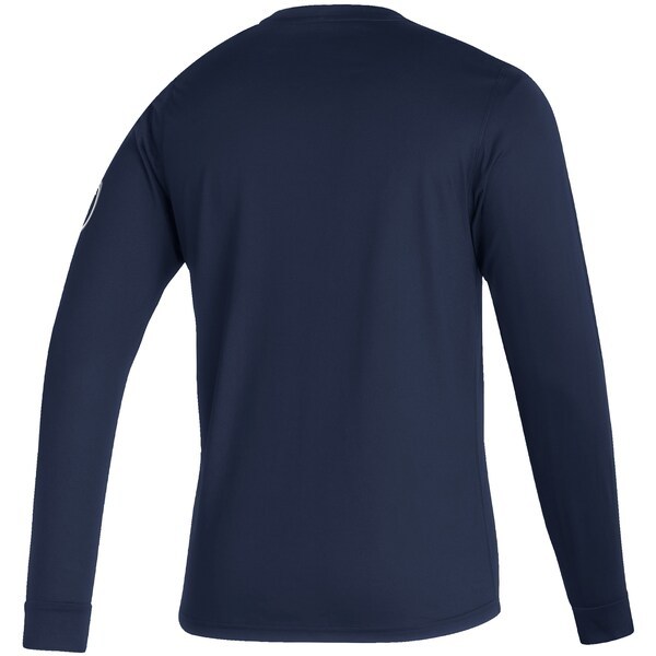 Sporting Kansas City adidas Vintage Performance Long Sleeve T-Shirt - Navy