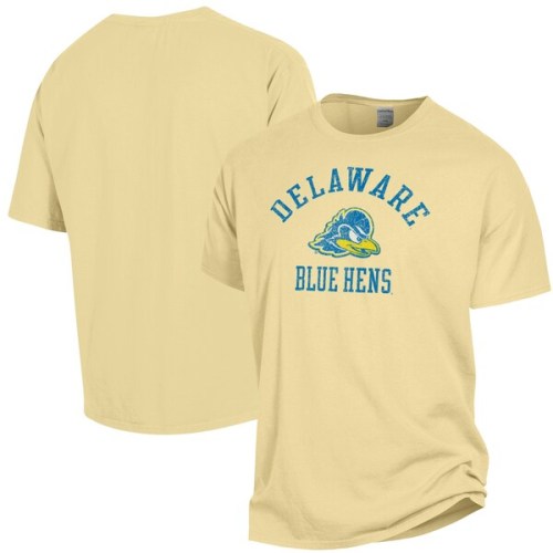 Delaware Fightin' Blue Hens ComfortWash Garment Dyed T-Shirt - Gold