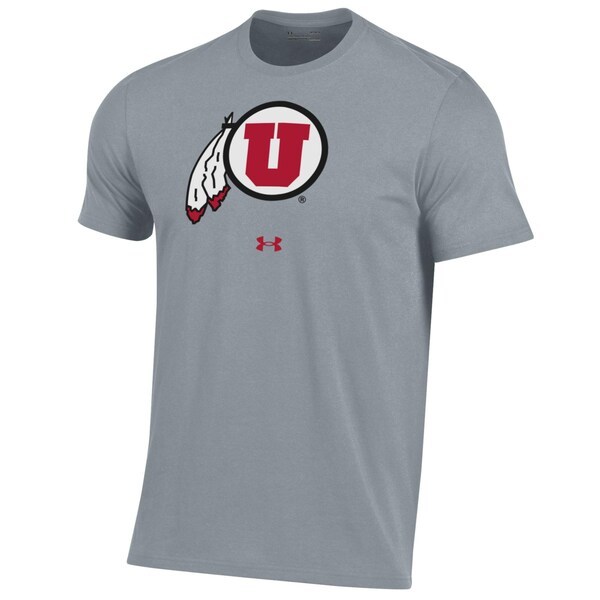 Utah Utes Under Armour Performance T-Shirt - Gray