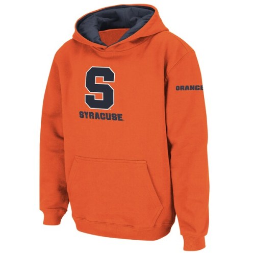 Syracuse Orange Stadium Athletic Youth Big Logo Pullover Hoodie - Orange