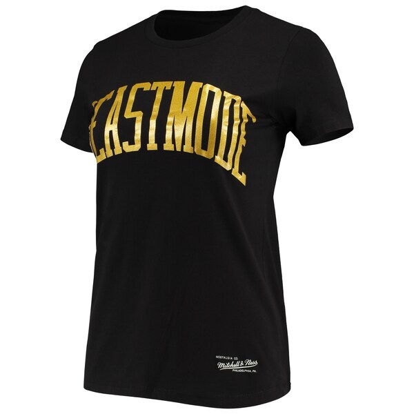 Beast Mode Mitchell & Ness Women's Collegiate Logo T-Shirt - Black