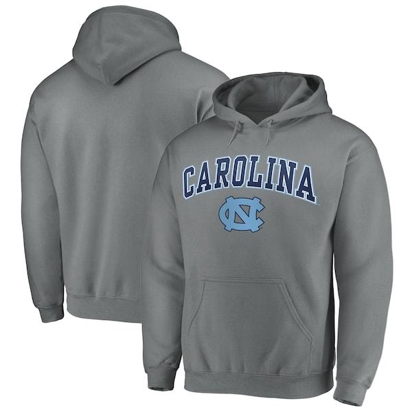 Fanatics Branded North Carolina Tar Heels Campus Pullover Hoodie - Charcoal