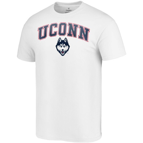 UConn Huskies Fanatics Branded Campus T-Shirt - White