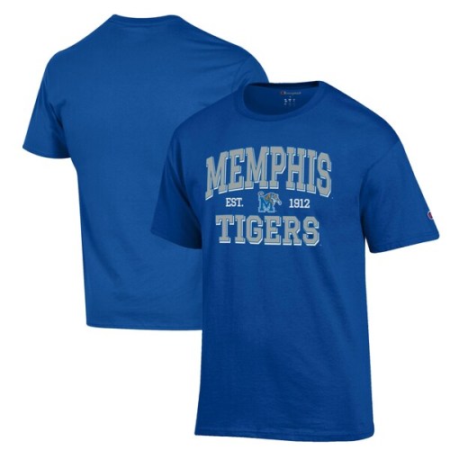 Memphis Tigers Champion Est. Date Jersey T-Shirt - Royal