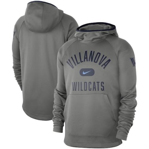 Villanova Wildcats Nike Basketball Spotlight Performance Raglan Pullover Hoodie - Gray