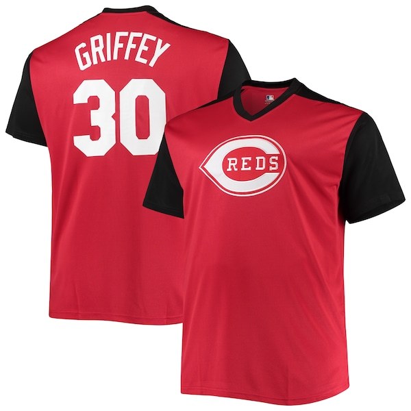 Ken Griffey Jr. Cincinnati Reds Cooperstown Collection Replica Player Jersey - Red/Black