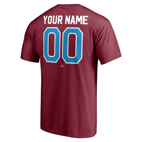 Philadelphia Phillies Fanatics Branded Cooperstown Winning Streak Alternate Personalized Name & Number T-Shirt - Burgundy