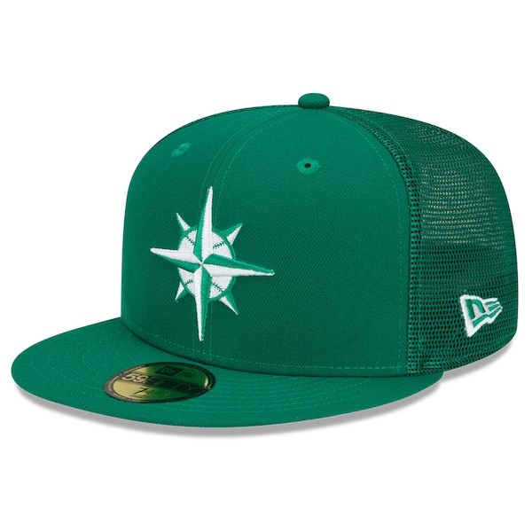 Seattle Mariners New Era 2022 St. Patrick's Day On-Field 59FIFTY Fitted Hat - Green