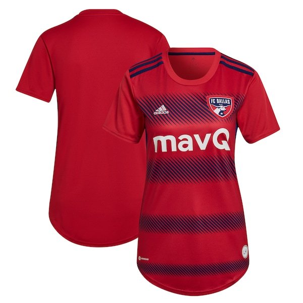 FC Dallas adidas Women's 2022 Crescendo Kit Replica Blank Jersey - Red