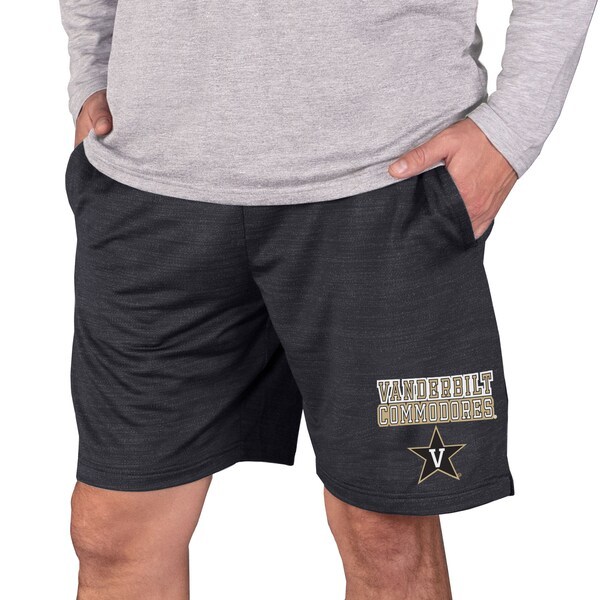 Vanderbilt Commodores Concepts Sport Bullseye Knit Jam Shorts - Charcoal