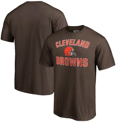 Cleveland Browns Fanatics Branded Victory Arch T-Shirt - Brown