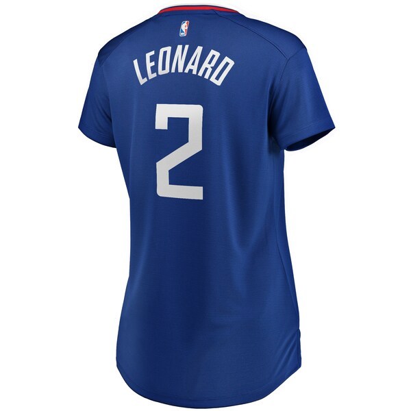 Kawhi Leonard LA Clippers Fanatics Branded Women's Fast Break Player Jersey - Icon Edition - Royal