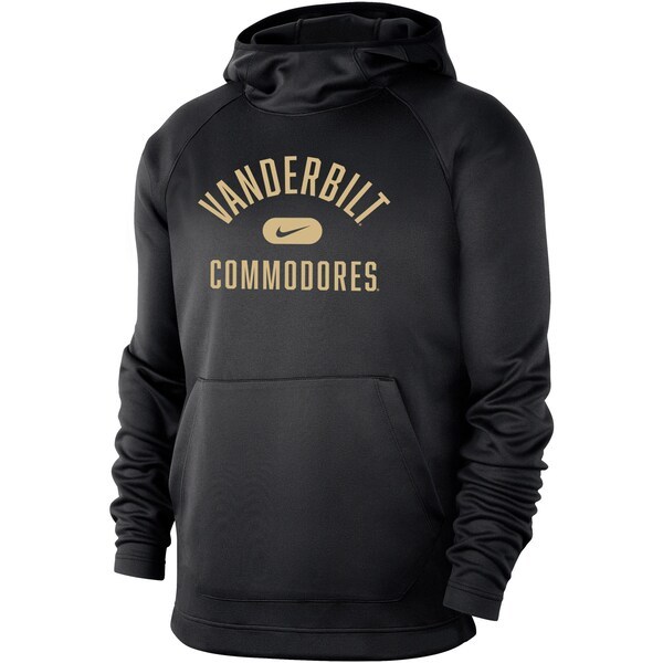 Vanderbilt Commodores Nike Spotlight Raglan Pullover Hoodie - Black