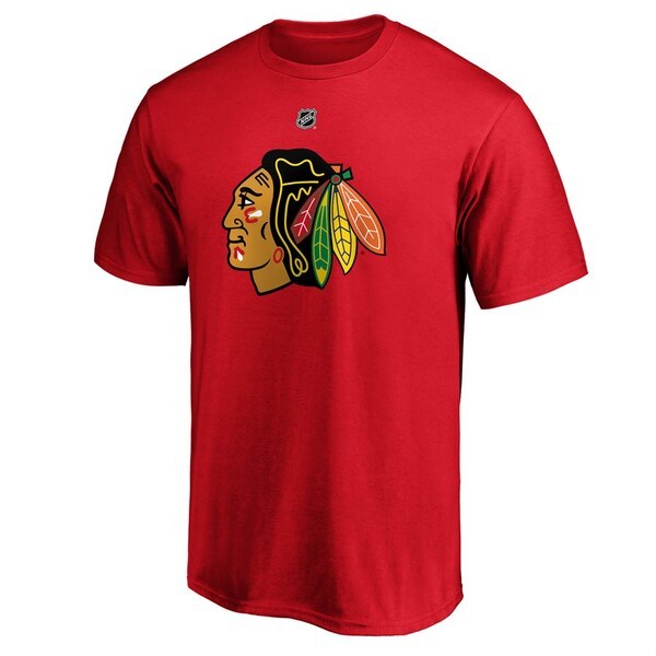 Patrick Kane Chicago Blackhawks Fanatics Branded Name & Number T-Shirt - Red