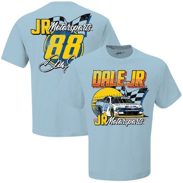 Dale Earnhardt Jr. JR Motorsports Official Team Apparel Hellmann's Graphic T-Shirt - Light Blue