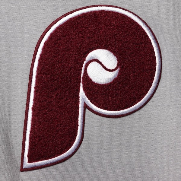 Philadelphia Phillies Pro Standard Team Logo Pullover Hoodie - Gray