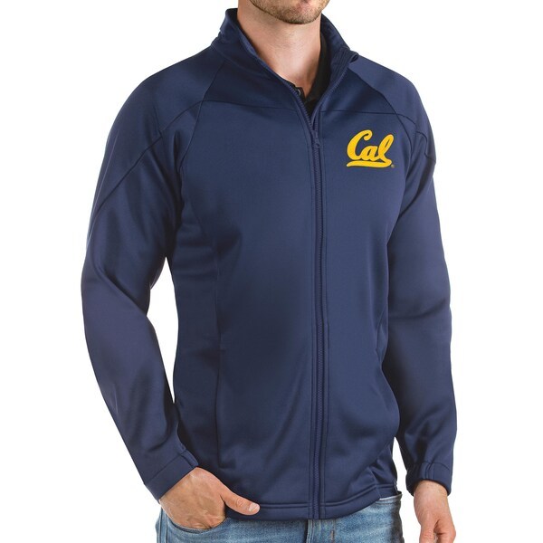 Cal Bears Antigua Links Full-Zip Golf Jacket - Navy