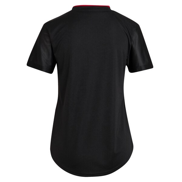 D.C. United adidas Women's 2022 Black & Red Kit Replica Blank Jersey - Black