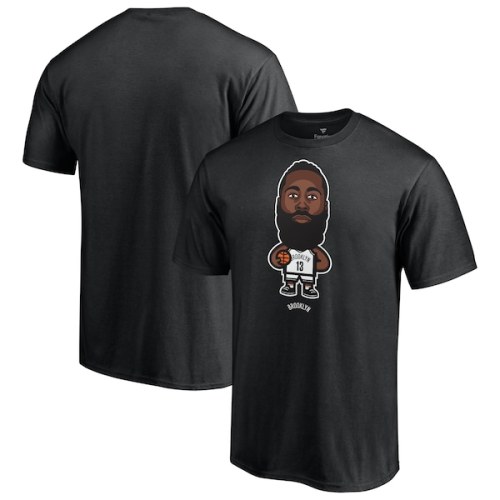 James Harden Brooklyn Nets Fanatics Branded Core Star Player T-Shirt - Black