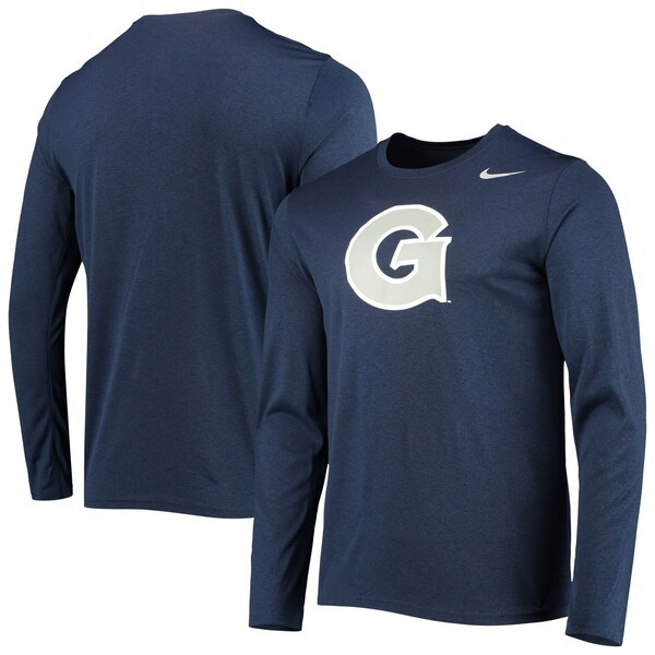 Georgetown Hoyas Nike School Logo Legend Performance Long Sleeve T-Shirt - Navy