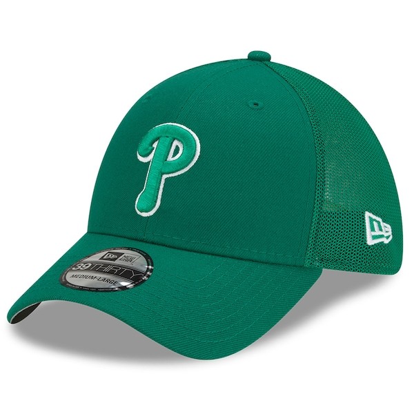 Philadelphia Phillies New Era St. Patrick's Day 39THIRTY Flex Hat - Green