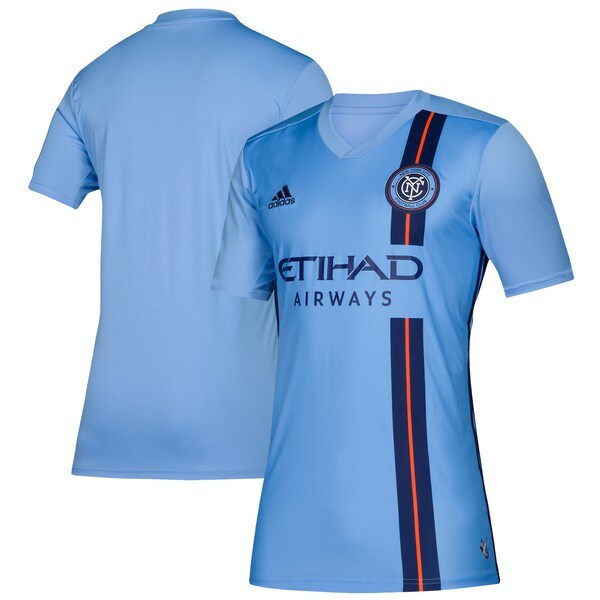 New York City FC adidas Youth 2019 Primary Replica Jersey - Blue