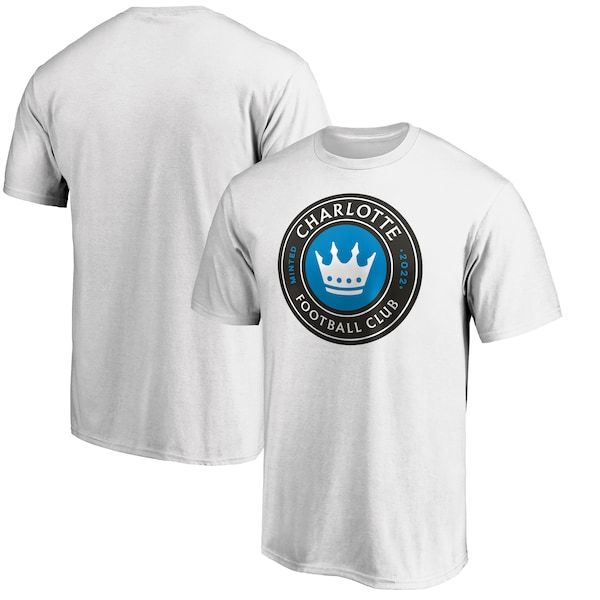 Charlotte FC Fanatics Branded Primary Logo Team T-Shirt - White