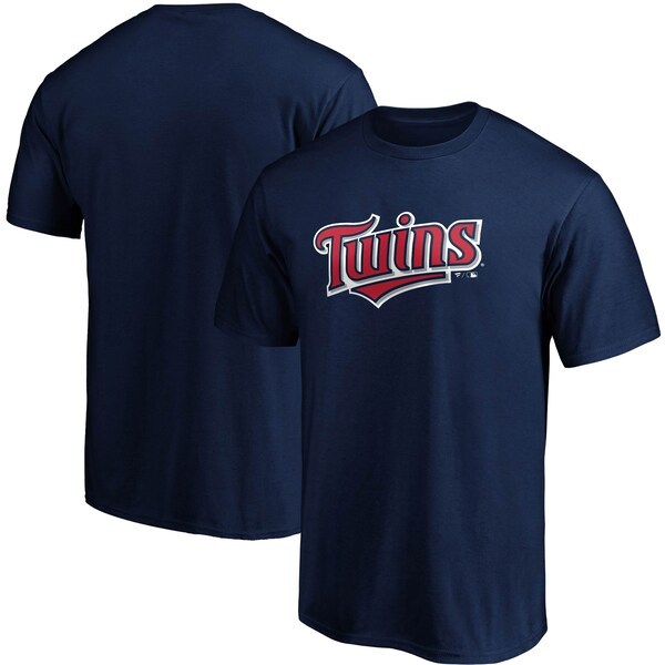 Minnesota Twins Fanatics Branded Official Wordmark T-Shirt - Navy