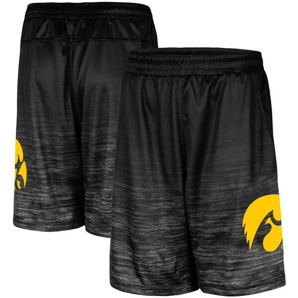 Iowa Hawkeyes Colosseum Broski Shorts - Black