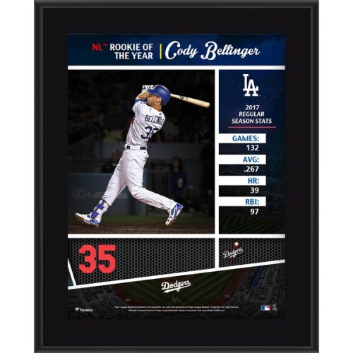 Cody Bellinger Los Angeles Dodgers Fanatics Authentic 10.5" x 13" 2017 NL Rookie of the Year Sublimated Plaque
