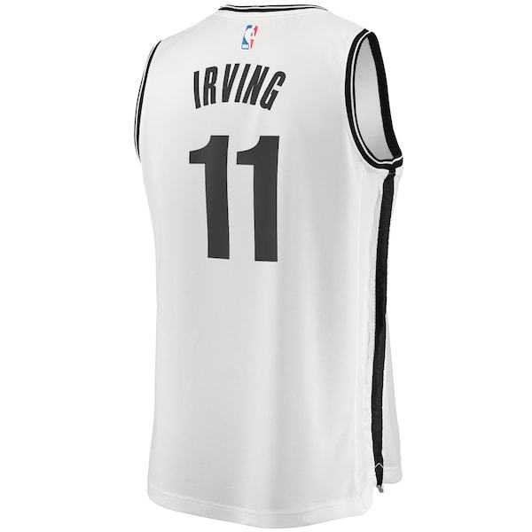 Kyrie Irving Brooklyn Nets Fanatics Branded Youth 2020/21 Fast Break Player Jersey - White - Association Edition