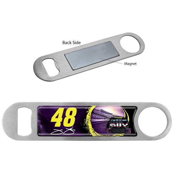 Jimmie Johnson Car and Number Bottle Opener