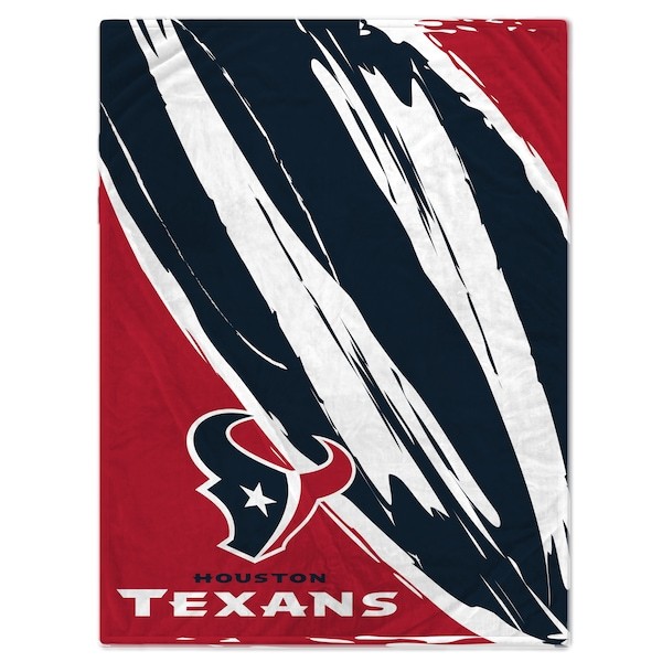 Houston Texans 60'' x 80'' Retro Jazz Coral Fleece Blanket