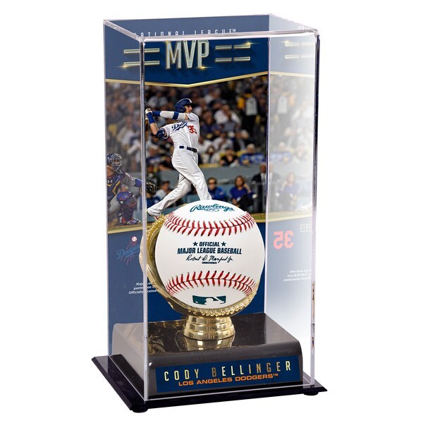 Cody Bellinger Los Angeles Dodgers Fanatics Authentic 2019 NL MVP Gold Glove Display Case with Image