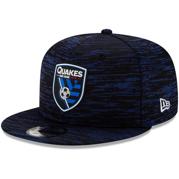 San Jose Earthquakes New Era On-Field Collection 9FIFTY Snapback Adjustable Hat - Black