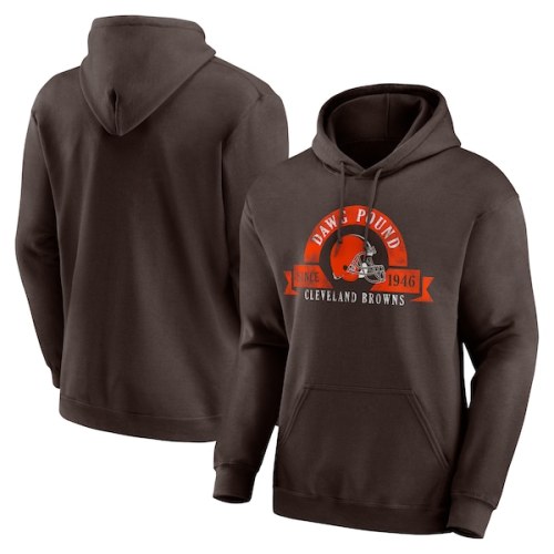 Cleveland Browns Utility Pullover Hoodie - Brown