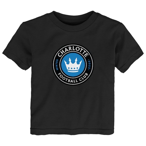Charlotte FC Toddler Primary Logo T-Shirt - Black