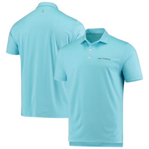 THE PLAYERS johnnie-O Birdie Solid Polo - Light Blue