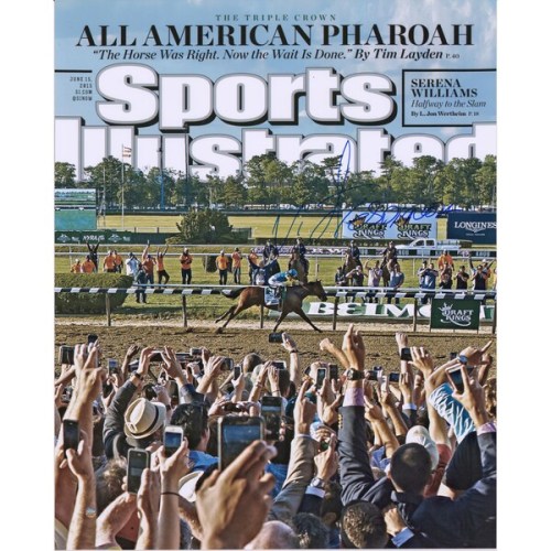 Victor Espinoza Fanatics Authentic Autographed 16" x 20" Sports Illustrated Triple Crown Cover Photograph