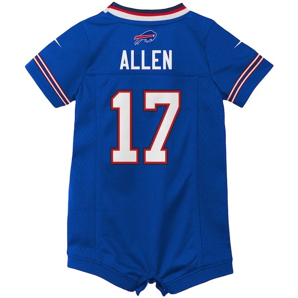 Josh Allen Buffalo Bills Nike Newborn & Infant Romper Jersey - Royal