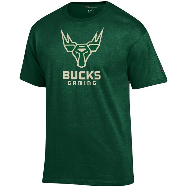 Bucks Gaming Champion NBA2K Jersey T-Shirt - Green